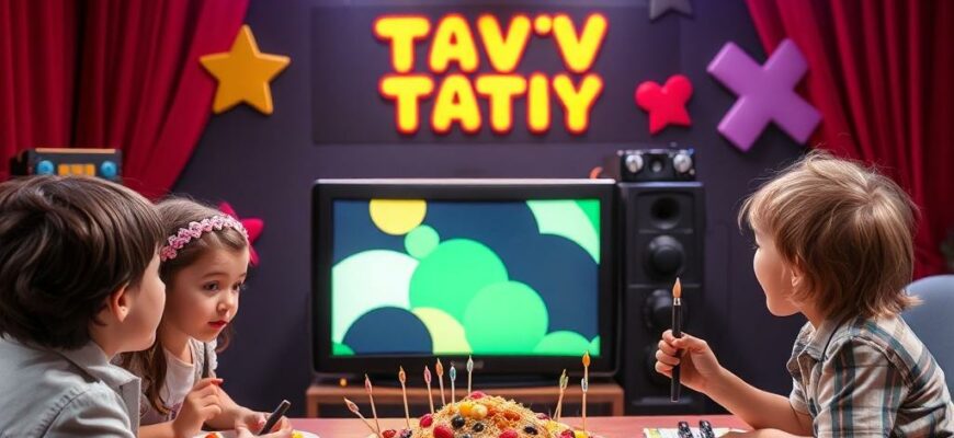Телевизионный праздник для детей: как устроить шоу, которое запомнится