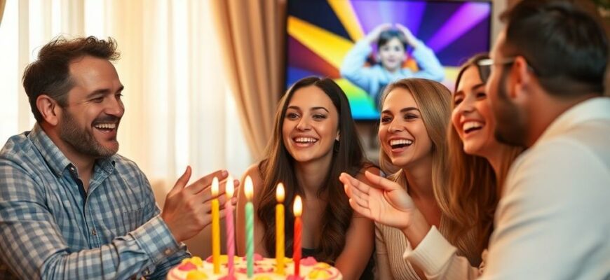 День рождения как телешоу: как собрать друзей и устроить настоящее эфирное празднование